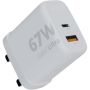 Xtorm XEC067G GaN2 Ultra 67W wall charger - UK plug, White
