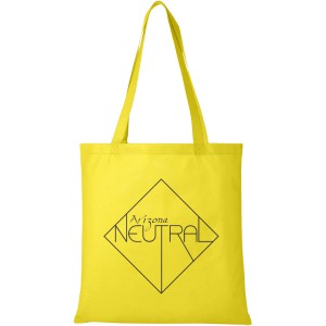 Zeus non-woven convention tote bag, Yellow (Shopping bags)