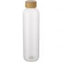 Ziggs 1000 ml recycled plastic water bottle, Transparent cle